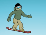 Downhill Snowboard I