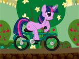 Little Pony Bike Racing