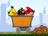 Angry Birds Dangerous Railroad
