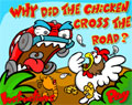 ¿Por qué cruzó el pollo la carretera?