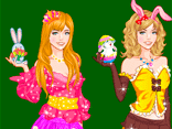 Beauty Easter Girl Dressup