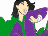 Princess Mulan Coloring