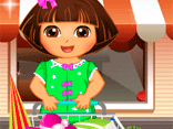 Dora Prepares For Picnic