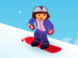 Dora Snow Skating