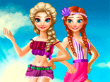 Elsa And Anna Summer Break