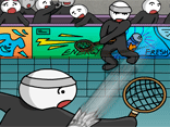 Stick Figure Badminton 2